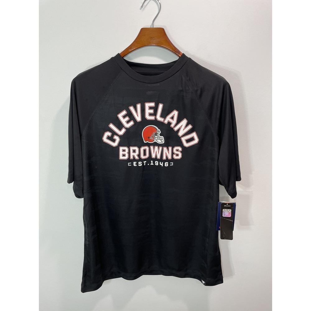 cleveland browns fanatics t shirt Men's‎ Size L NWT BrownsNFL T3276 Hail Mary